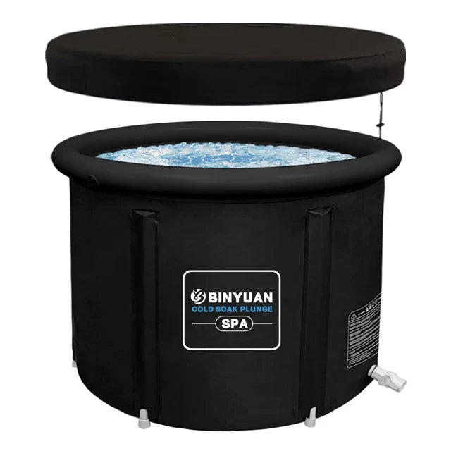 90cm Large Inflatable Ice Bath Tub With 5 Layer Insulation for Cold Plunge Recovery Premium Portable Bathtub