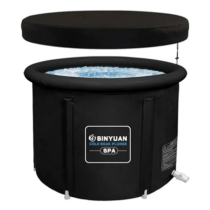 90cm Large Inflatable Ice Bath Tub With 5 Layer Insulation for Cold Plunge Recovery Premium Portable Bathtub