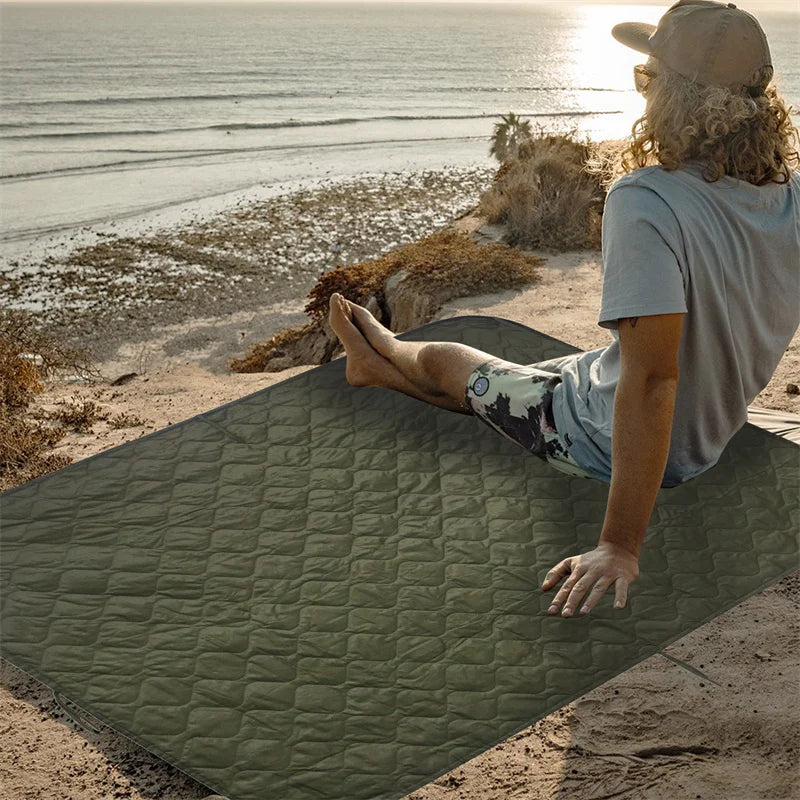 Military Poncho Liner Blanket – 82×58", Water-Repellent, 5 Colors