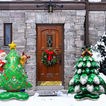 Christmas Standing Balloons Creating Festive Party Atmosphere Easy-to-Use Outdoor Holiday Yard Decorations Beginners Made China
