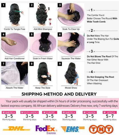 3 IN 1 Highlight 1B/30 Half Wigs Water Wave Invisible Hairline Glueless Human Hair Wigs Seamless Flip Over Wig Isee Hair