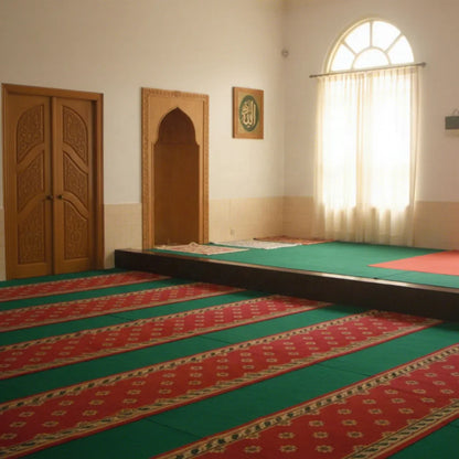 Cheap Muslim Mosque Prayer Carpet for Women Jacquard and Cut Pile Persian Style Prayer Carpet Rug