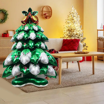 Christmas Standing Balloons Creating Festive Party Atmosphere Easy-to-Use Outdoor Holiday Yard Decorations Beginners Made China