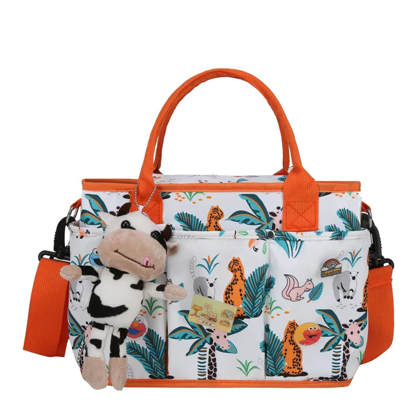 Baby Diaper Bag Mommy Bag Can Store Large Capacity Waterproof and Oil-proof Multi-functional Travel Mommy Bag
