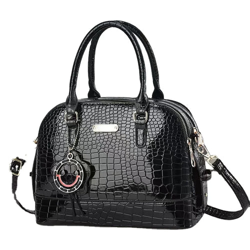 2025 New Style Customised PU Leather Women's Handbag Zipper Closure Casual Tote with Logo Ladies Hand Bags