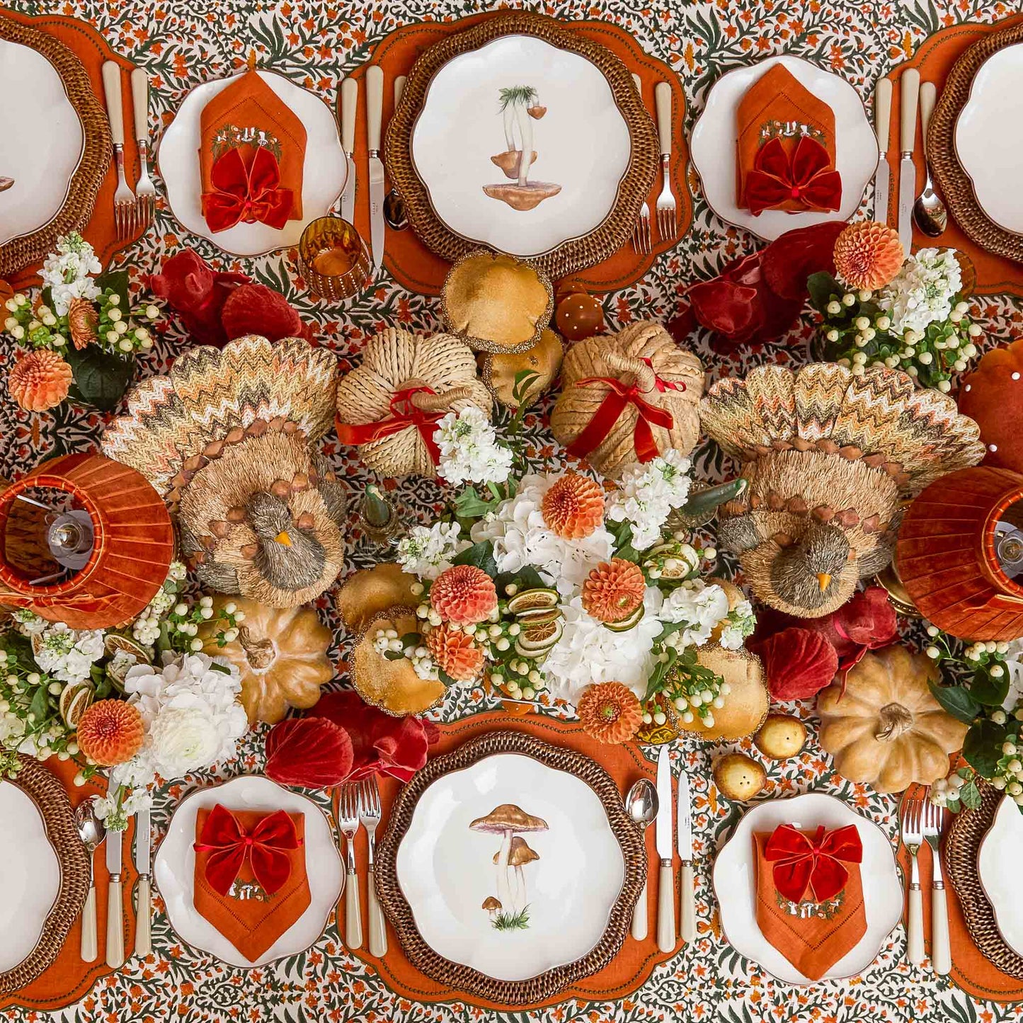 Scalloped Mushroom Dinner Plate