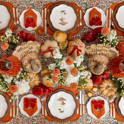 Scalloped Mushroom Dinner Plate