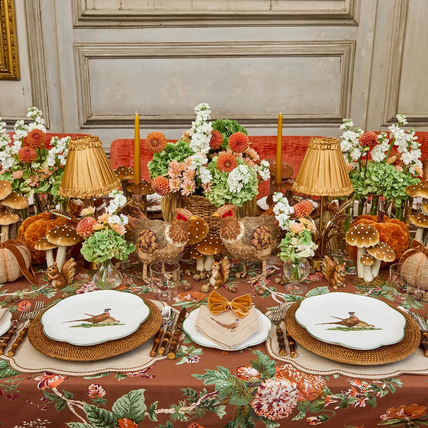 Scalloped Pheasant Dinner Plate