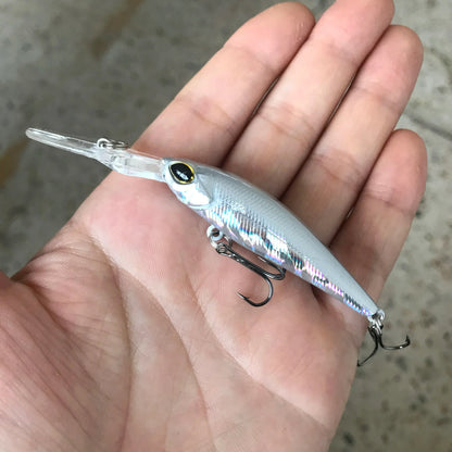Floating Minnow Fishing Lure – 9cm, 5.8g, Crankbait Wobbler, 6 Colors, Bass & Pike