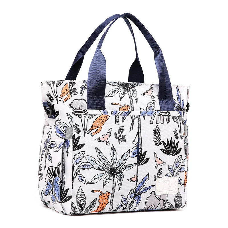 2026 New High Quality Cartoon Printing Mommy Shoulder Bag Waterproof Large Capacity Baby Bags