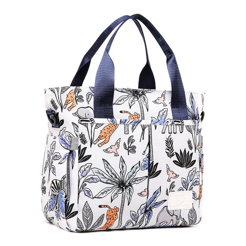 2026 New High Quality Cartoon Printing Mommy Shoulder Bag Waterproof Large Capacity Baby Bags