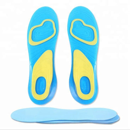 Active Anti-shock TPE Sport Running Gel Insole Plantar Fasciitis Full Length Shoe Insole