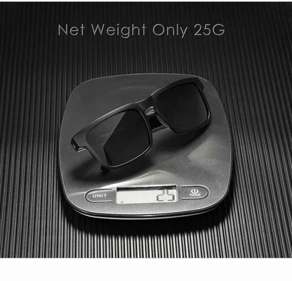 KDEAM Classic Square Sunglasses Men Women Category 3 Polarized Sun Glasses Unique Frame Surface Eyewear With Case Box KD332