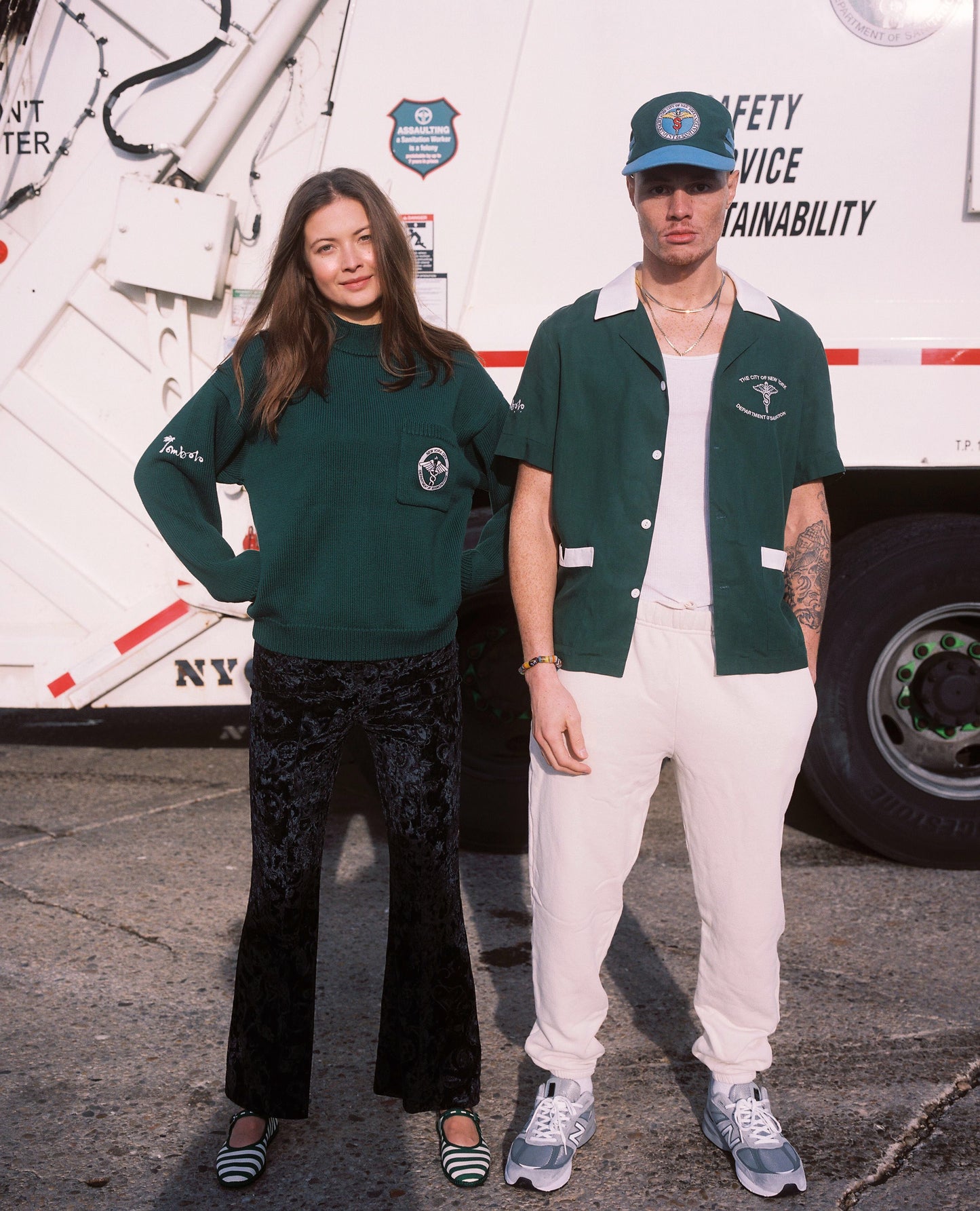 'DSNY x Tombolo' Sweater