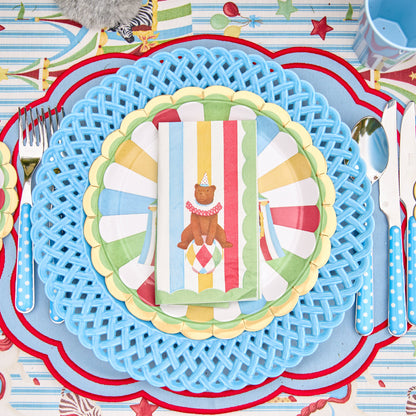 Circus Dinner Paper Plates (Set of 8)