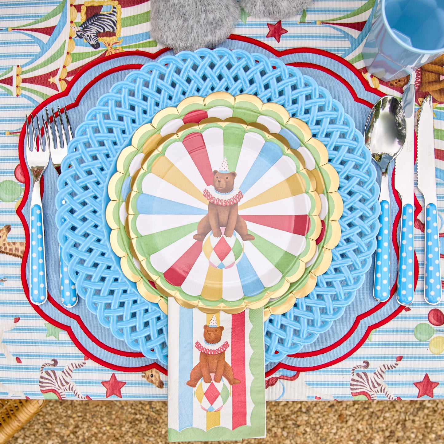 Circus Paper Napkins (Set of 20)