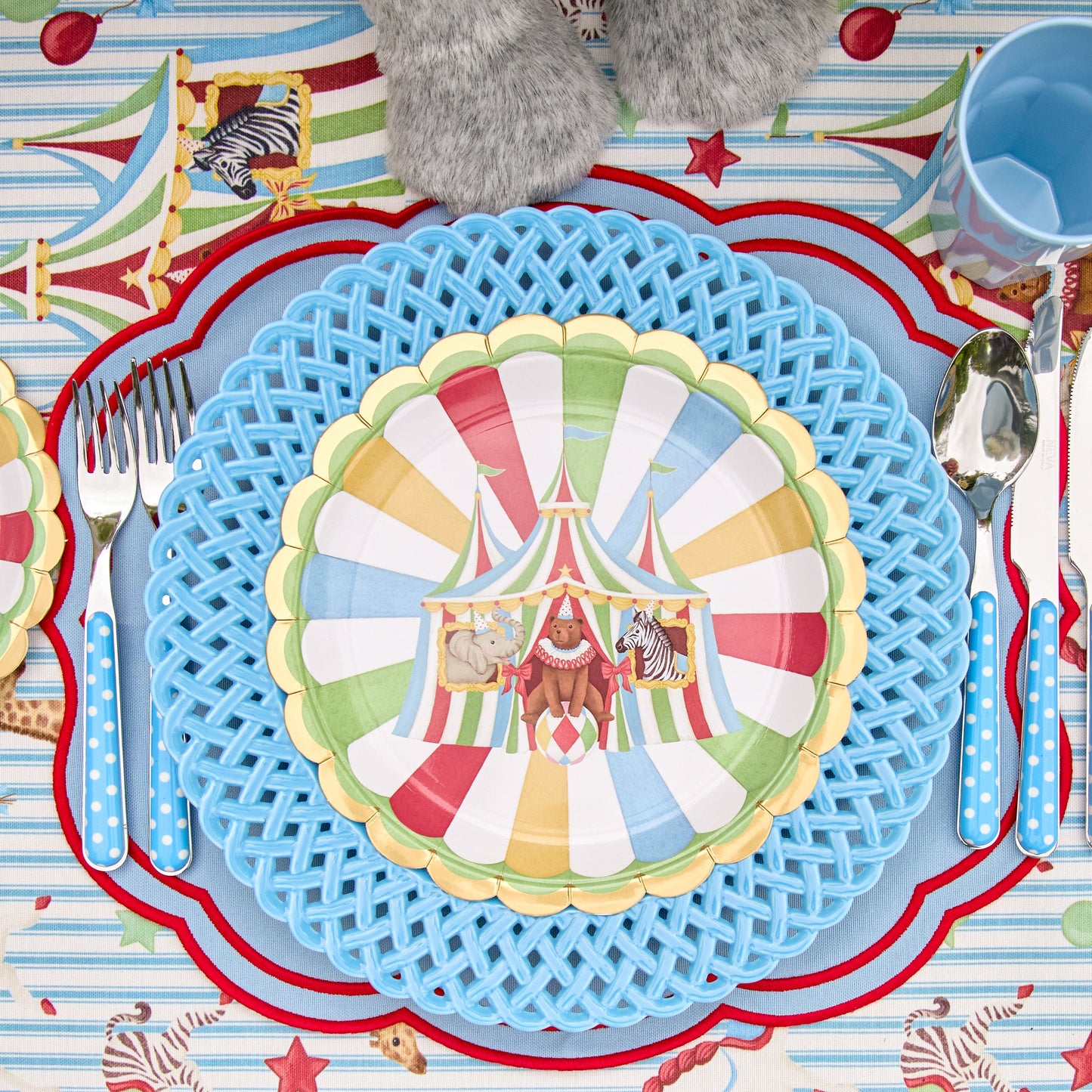Circus Dinner Paper Plates (Set of 8)