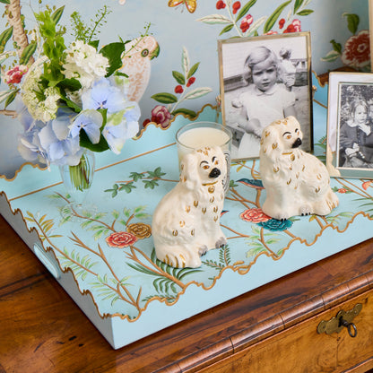 Blue Chinoiserie Tray