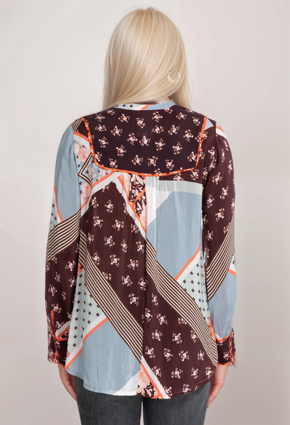 Johnny Was Roslyn Toni Blouse C15222B6 Boho Chic
