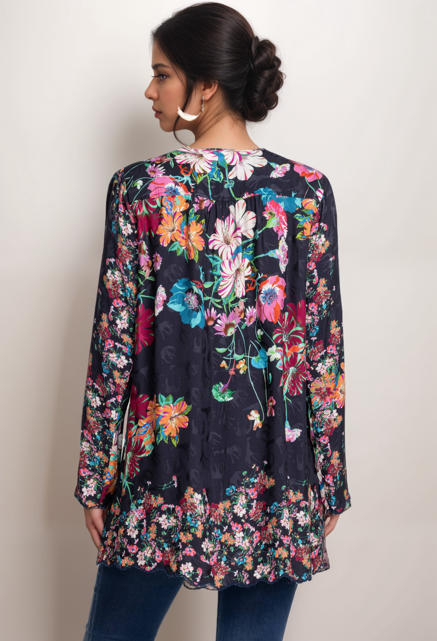 Johnny Was Oasis Tandis Blouse C16623A Boho Chic