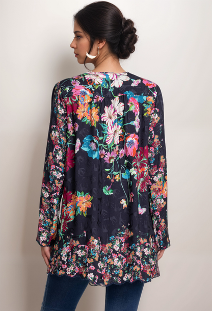 Johnny Was Oasis Tandis Blouse C16623A Boho Chic