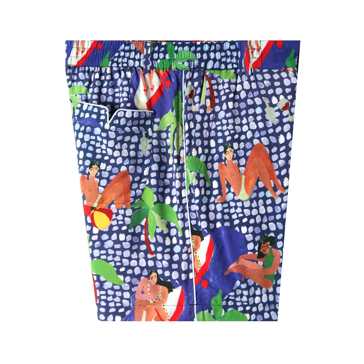 Ana Leovy x Tombolo Shorts (Blue)