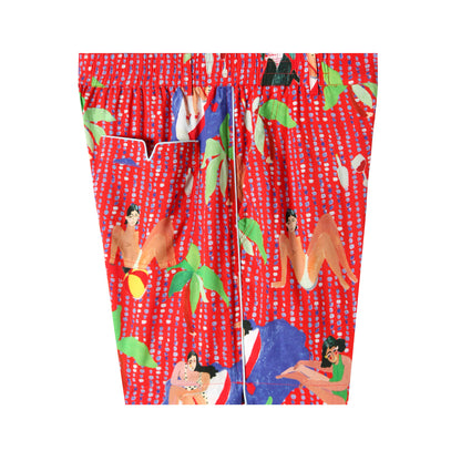 Ana Leovy x Tombolo Shorts (Red)