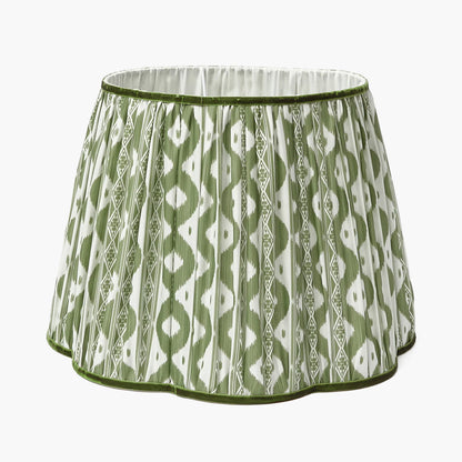 Olive Ikat Lampshade (40cm)