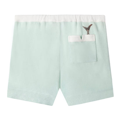 'Le Sirenuse' Cabana Shorts (Mint)