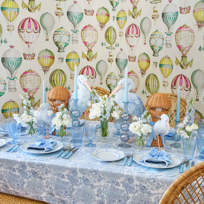 Blue Saskia Stork Family