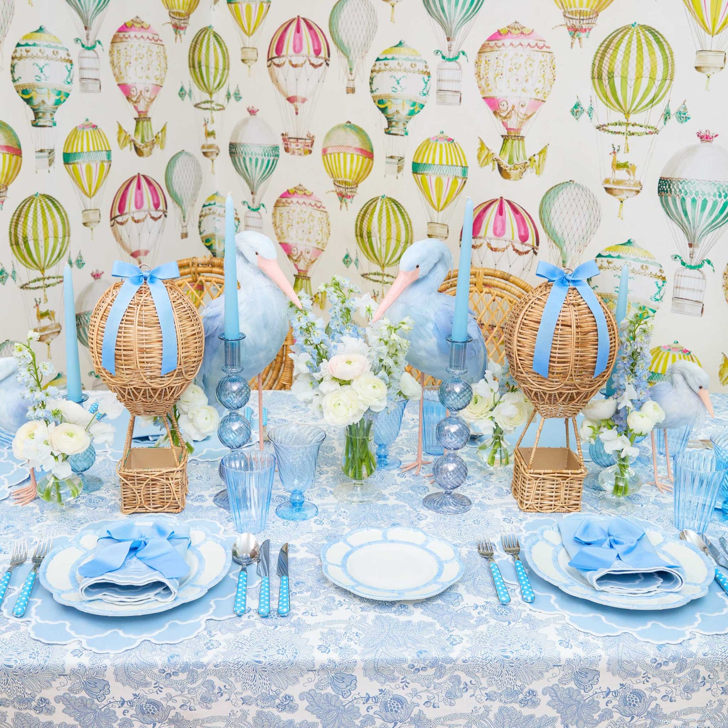 Rattan Hot Air Balloon
