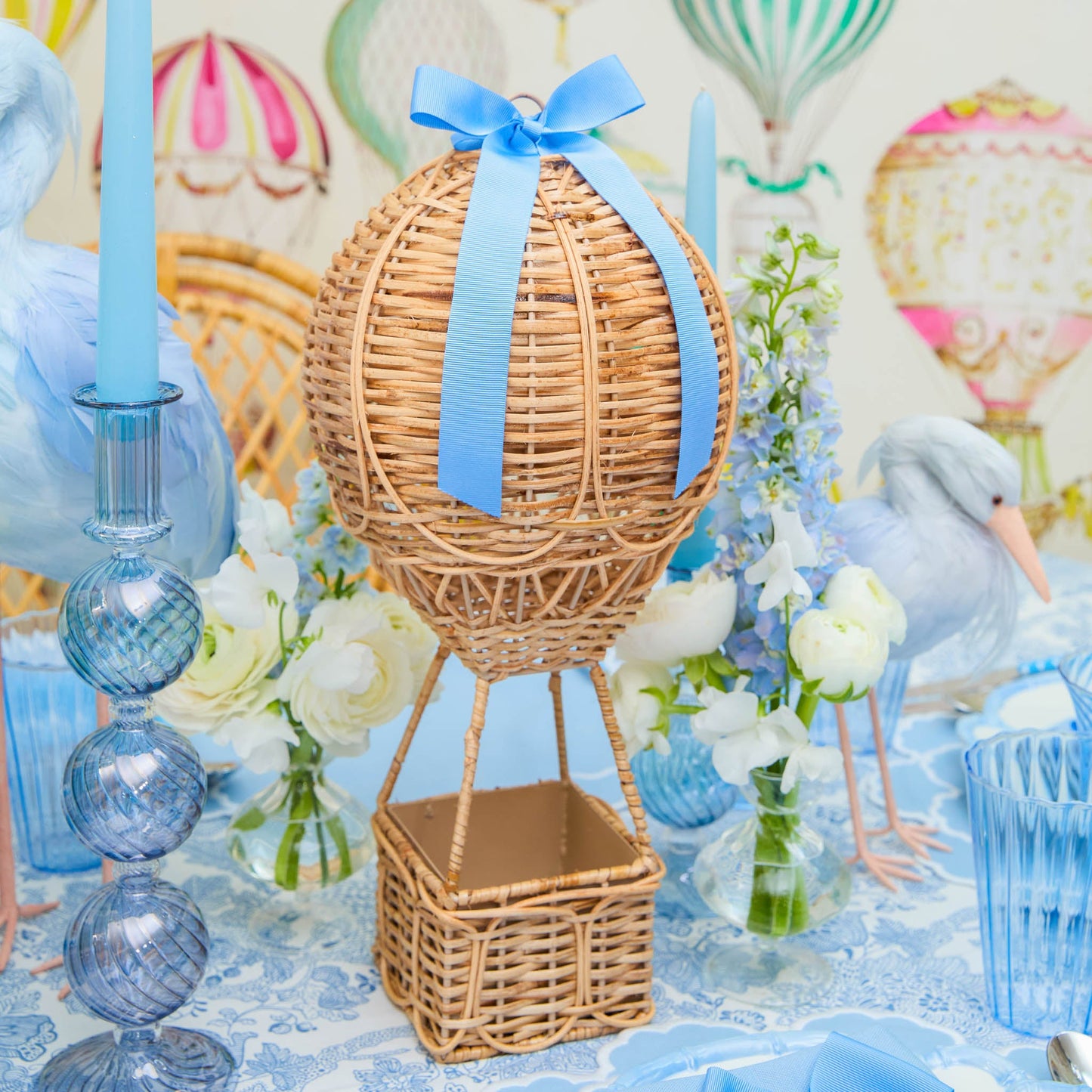 Rattan Hot Air Balloon