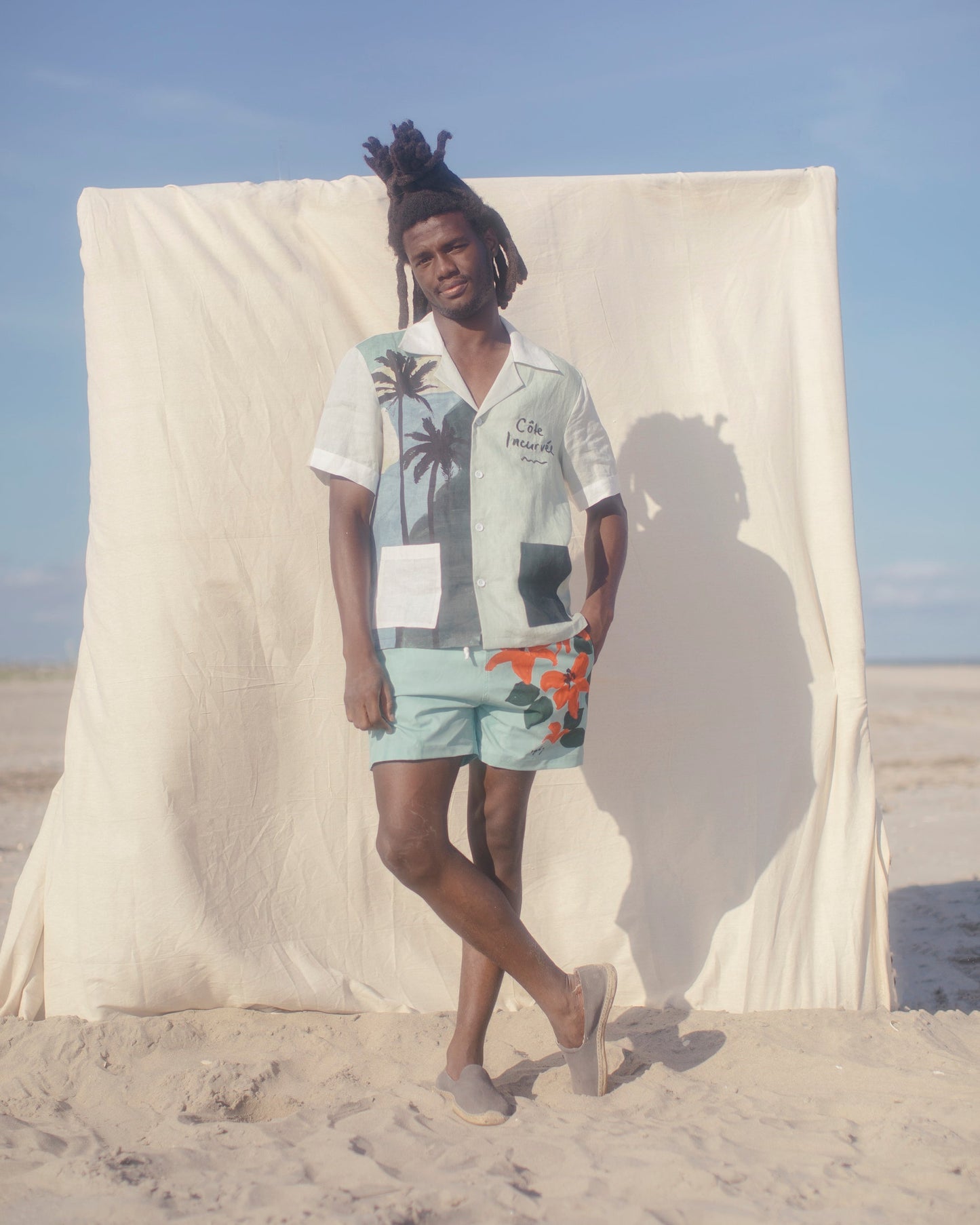 'Coast Lines' x Hôtel Magique ~ Swim Trunks