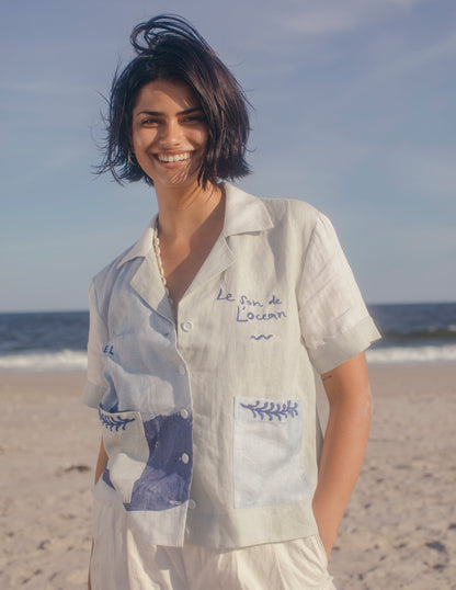 'Fishing Lines' Cabana x Hôtel Magique ~ Crop Cut