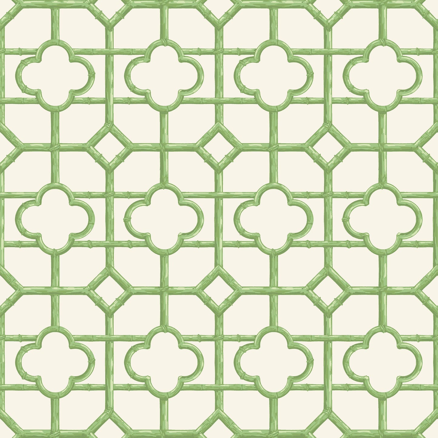 Green Shaded Bamboo Wallpaper