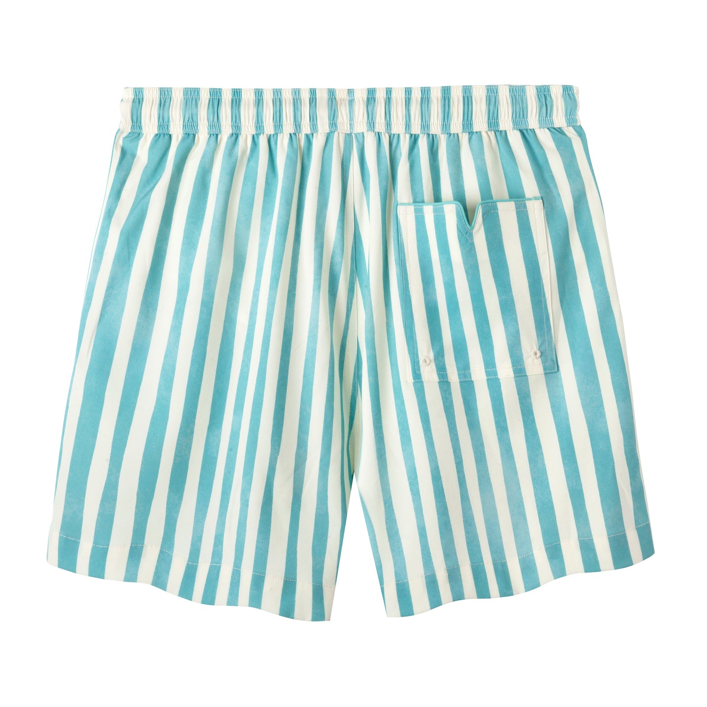 ‘Striper’ Swim Trunks (Blue)