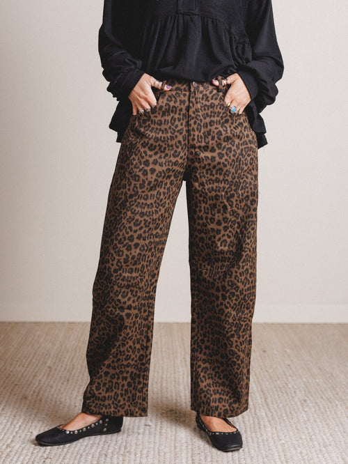 Animal Palace Pants - Chocolate - Pre Order