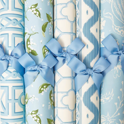 Blue Pavilion Wallpaper