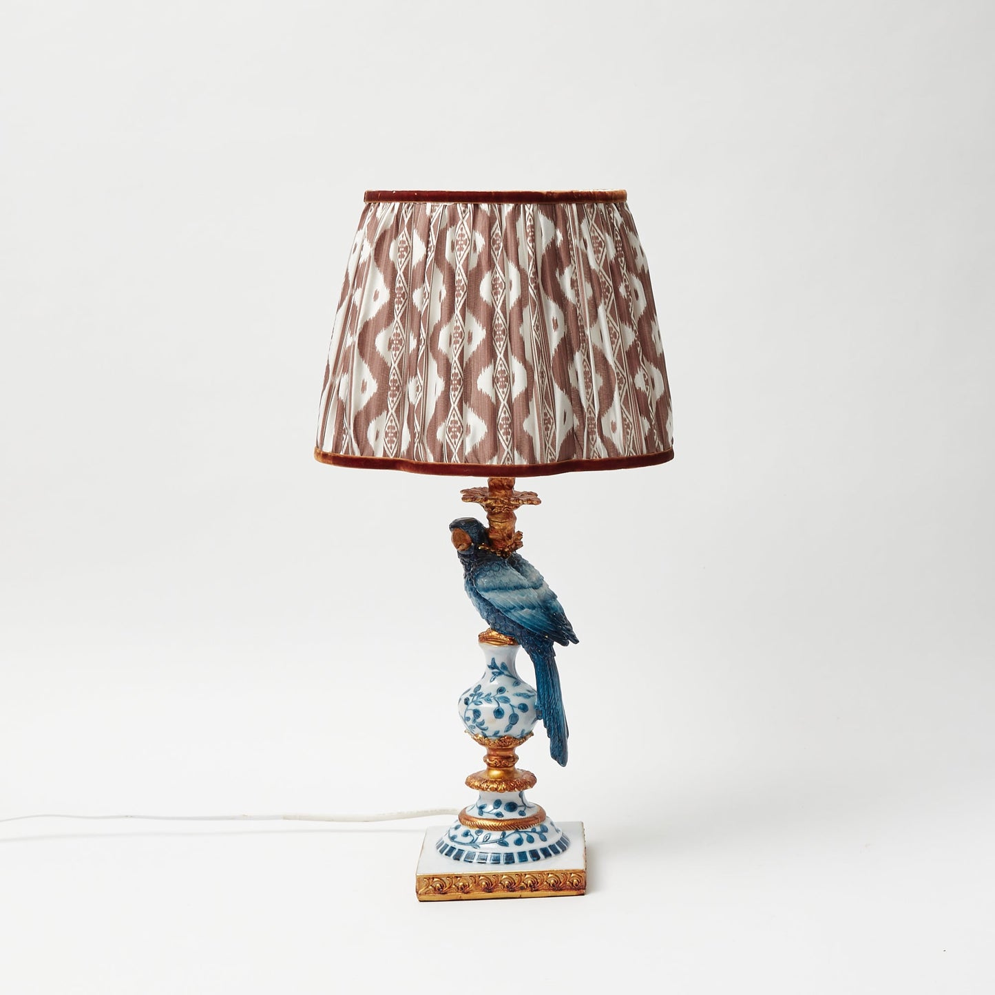 Chocolate Ikat Lampshade (30cm)