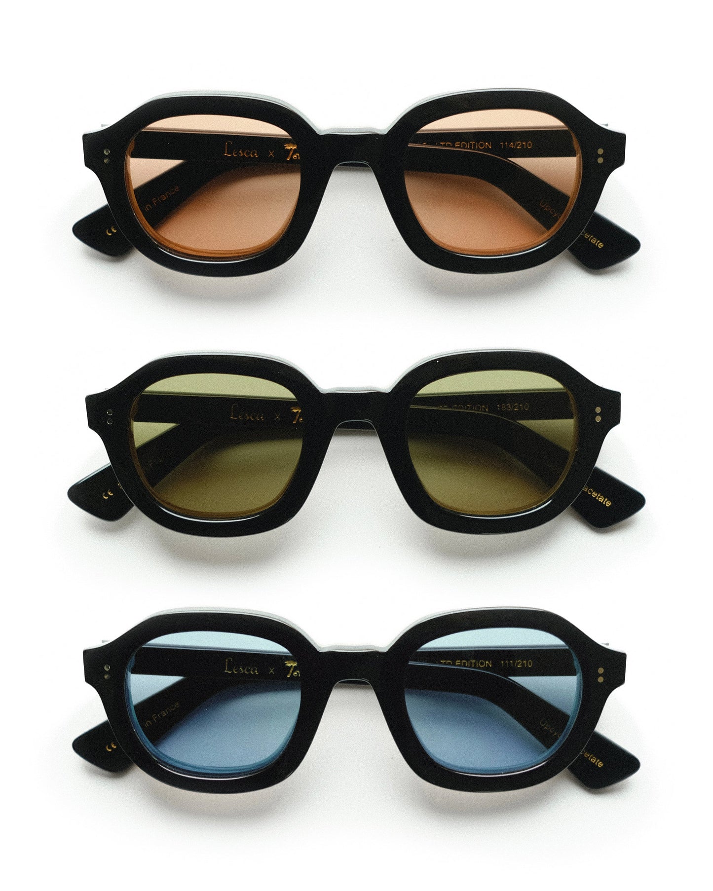 Lesca Lunetier x Tombolo (Coral Mineral Lenses)