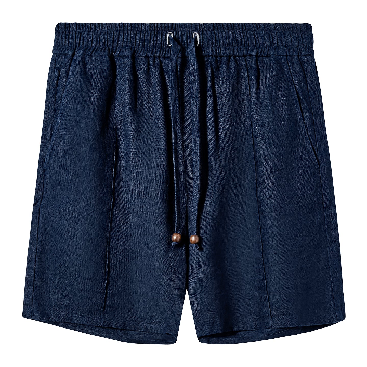 Easy-Going Shorts (Navy Linen)