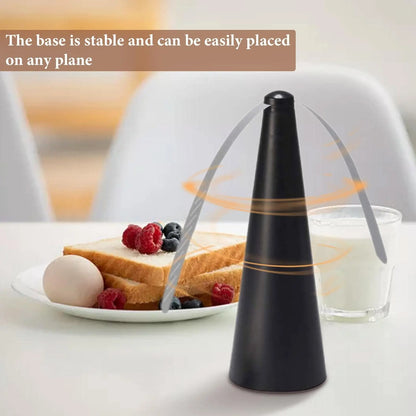 Fly Fans for Tables Fly Repellent Camping BBQ Food Mosquito Fruit Fly Portable Repeller Fans Safe Insect Killer