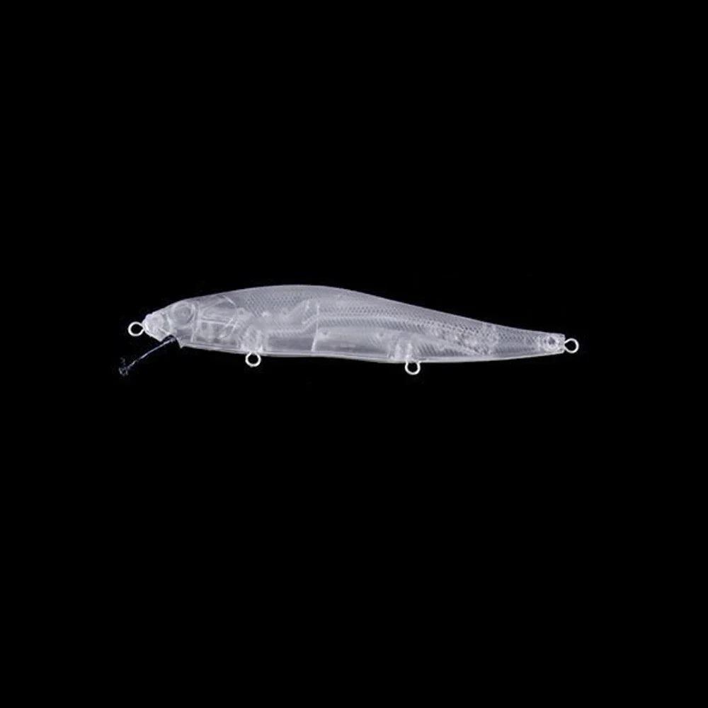 Laser Minnow Fishing Lure 10/5Pcs Artificial Bionic 9cm/7g Swing Hard Bait with Feather Tackle Hook Wobbler Pesca for Bass Pike