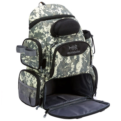 Lightweight Tactical Fishing Tackle Backpack – 600D Polyester, Multifunctional, 2 Colors