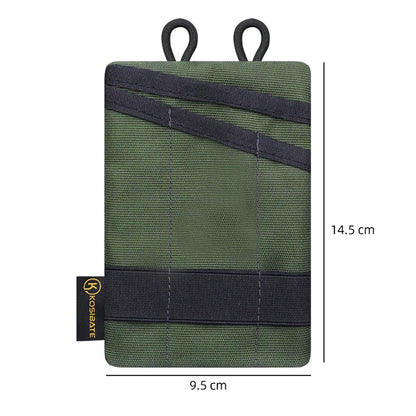 EDC Pocket Organizer Pouch – Oxford Cloth, 4 Slip Pockets, Compact & Lightweight