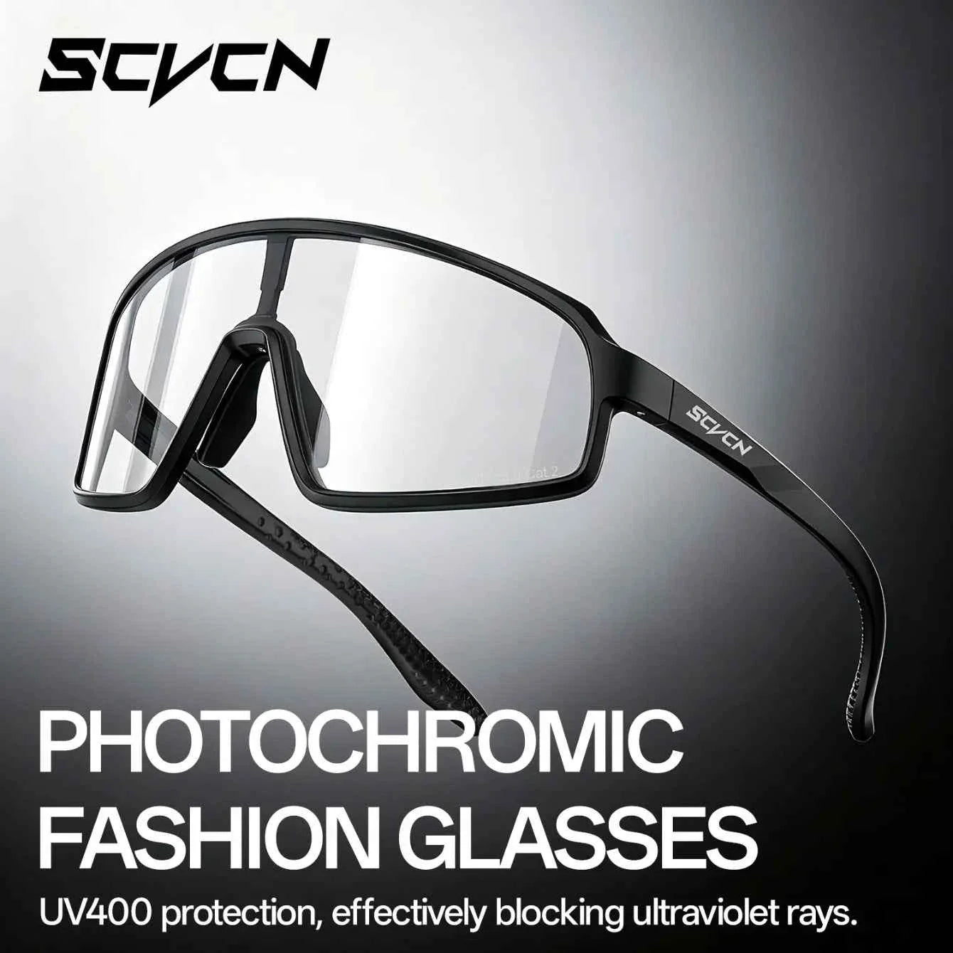 SCVCN Photochromic Sunglasses for Men Glasses Cycling Eyewear UV400 Sports MTB Outdoor Goggles Bicycle Women Sunglasses 2026
