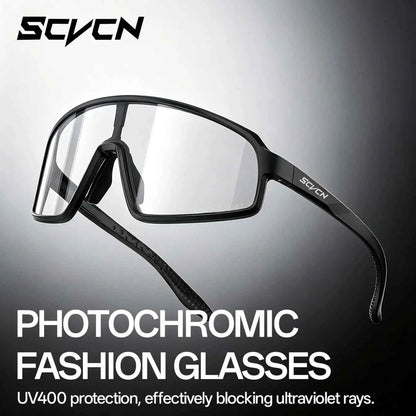 SCVCN Photochromic Sunglasses for Men Glasses Cycling Eyewear UV400 Sports MTB Outdoor Goggles Bicycle Women Sunglasses 2026