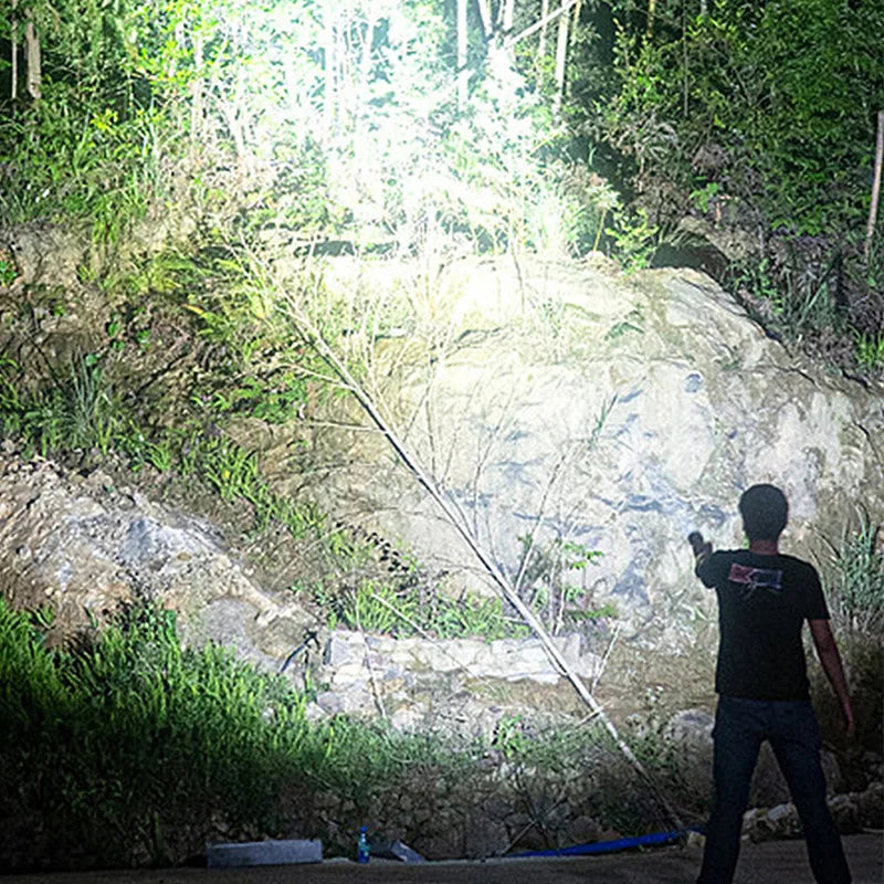 300000000LM Upgrade 4*White laser Headlamp Fishing Headlight 18650 Battery Flashlight USB Rechargeable Head Lights Torch Lantern