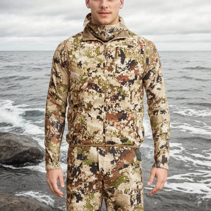 Men's Fishing & Hunting Camouflage Vest – Lightweight Multi-Pocket Outdoor Vest