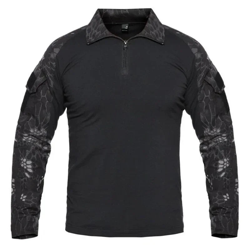 Tactical Outdoor Uniform Sport Clothes Suits Training Suit Camouflage Hunting Shirts Pants Training Sets Hiking Pant Men